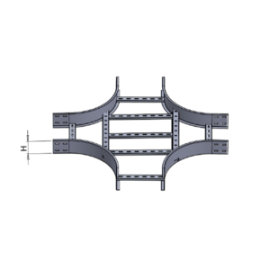 Standard Cable Ladder Horizontal X Connection