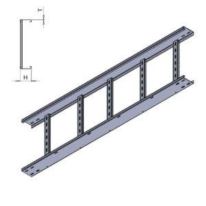B-Standard Cable Ladders Dimensions