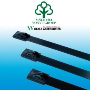 COATING BEAD SELF-LOCKING STAINLESS STEEL TIES