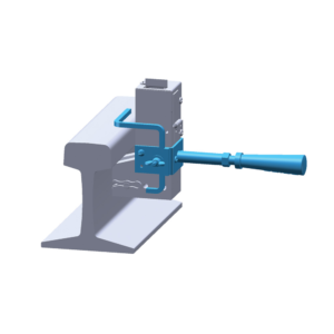 Cable to Web of Rail Handheld TB5 Frame Assembly, Signal