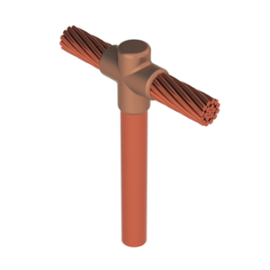 Cable to Ground Rod or Other Rounds, Cathodic